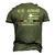 Vintage Afghanistan Veteran Us Army Military Men's 3D T-Shirt Back Print Army Green