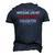 Awesome Like My Ultra Maga Daughter Fathers Day Dad & Mom Men's 3D T-Shirt Back Print Navy Blue