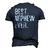 Best Nephew Ever Father’S Day For Nephew Uncle Auntie Men's 3D T-shirt Back Print Navy Blue