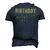Birthday Boy Army Military Party Camouflage Lover Men's 3D T-Shirt Back Print Navy Blue