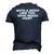 With A Body Like This Who Needs Hair Balding Dad Bod Men's 3D T-Shirt Back Print Navy Blue
