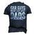 Car Guys Make The Best Dads Mechanic Men's 3D T-Shirt Back Print Navy Blue