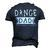 Dance Dad I Dont Dance I Finance Dancing Daddy Men's 3D T-Shirt Back Print Navy Blue