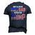 Dont Blame Me This Dad Voted For Trump Support 4Th Of July Men's 3D T-Shirt Back Print Navy Blue