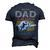 Fathers Day For Dad An Honor Being Pops Is Priceless Men's 3D T-Shirt Back Print Navy Blue