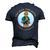 Fathers Day The Legend Cool Dad Men's 3D T-shirt Back Print Navy Blue
