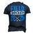 Field Hockey Dad Hockey Player Men's 3D T-Shirt Back Print Navy Blue