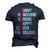 Handsome Strong Happy Clever Dad Fathers Day Men Men's 3D T-shirt Back Print Navy Blue