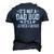 Its Not A Dad Bod Its A Father Figure Dad Men's 3D T-Shirt Back Print Navy Blue