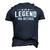 The Legend Has Retired Retirement Dad Father Men's 3D T-shirt Back Print Navy Blue