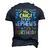 Omg Its My Nephews Birthday Happy To Me You Uncle Aunt Men's 3D T-Shirt Back Print Navy Blue