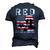 Red Friday Remember Everyone Deployed Usa Flag Army Military Men's 3D T-Shirt Back Print Navy Blue