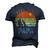 Reel Cool Papa Fathers Day For Fishing Dad Men's 3D T-Shirt Back Print Navy Blue
