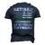 Retired Not My Problem Anymore Thin Green Line Us Military Men's 3D T-Shirt Back Print Navy Blue