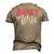 Army Wife Military Soldier Veterans Day Vintage Men's 3D T-Shirt Back Print Khaki