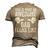 This Is What An Awesome Dad Looks Like Men's 3D T-Shirt Back Print Khaki