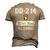 Dd214 Army 101St Airborne Alumni Veteran Father Day Men's 3D T-Shirt Back Print Khaki