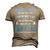 Fathers Day Bonus Dad From Daughter Son Wife Men's 3D T-Shirt Back Print Khaki