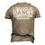 I Finance Dance Dad Dancing Daddy Proud Dancer Dad Men's 3D T-Shirt Back Print Khaki