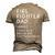 Firefighter Dad Definition Men's 3D T-Shirt Back Print Khaki