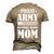 National Guard Mom Military Army Mom Men's 3D T-Shirt Back Print Khaki