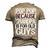 Pop Pop Because Grandpa Is For Old Guys Fathers Day Men's 3D T-shirt Back Print Khaki