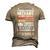 Proud American Mechanic Salute Support 2Nd Amendment Men's 3D T-Shirt Back Print Khaki