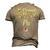 Proud Army Pa Military Pride Men's 3D T-Shirt Back Print Khaki