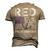 Red Friday For My Brother Deployed Navy Soldier Us Flag Men's 3D T-Shirt Back Print Khaki