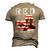 Red Friday Remember Everyone Deployed Usa Flag Army Military Men's 3D T-Shirt Back Print Khaki