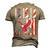Remember Everyone Deployed Red Friday Military Men's 3D T-Shirt Back Print Khaki