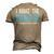 I Make The Rules When Mom Is Not At Home Fathers Day Dad Men's 3D T-shirt Back Print Khaki
