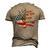 Us Flag Sunflower Home Of The Free Because Of The Brave Men's 3D T-Shirt Back Print Khaki
