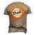 Vintage Baseball Dad Baseball Fans Sport Lovers Men Men's 3D T-Shirt Back Print Khaki