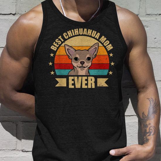 Entdecken Sie 2 Unique Chihuahua Hundemama Tanktops: Top-Geschenkideen
