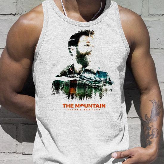 The Moountain Dierks Bentley Portrait Unisex Tank Top Mazezy UK