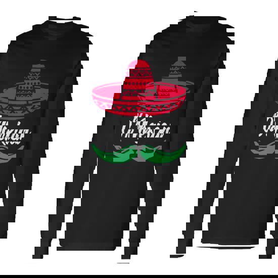 0 Percent Mexican Long Sleeve T-Shirt