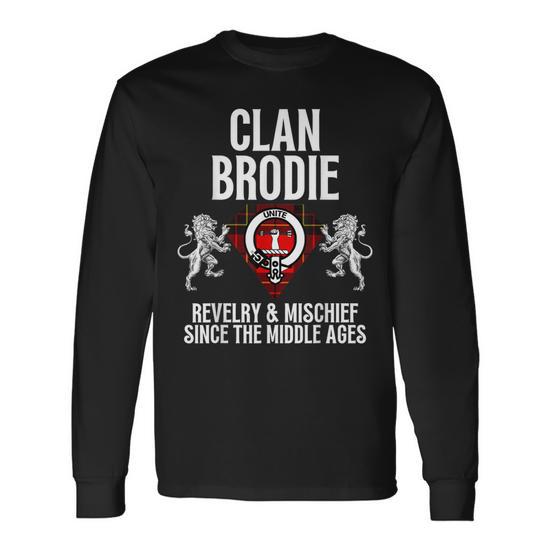 Brodie Clan Scottish Name Coat Of Arms Tartan Family Party Men