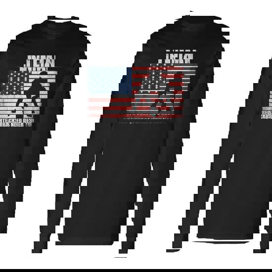 Lineman Heroes America Flag T Shirt Lineman Heroes America Flag T Shirt