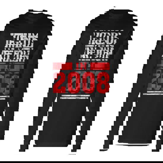 Legends Born In 2008 10 Years Old 10th Birthday B-Day Gift T Legends Born In 2008 10 Years Old 10th Birthday B-Day Gift T