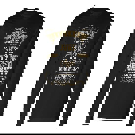 Legends Were Born In June 1977-42nd Birthday Gift T-Shirt