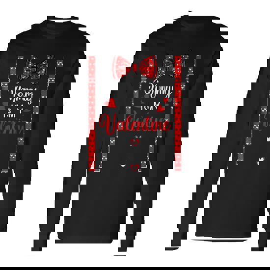 Love Shirt Women Men Red Heart Black Text Valentine's Day T-Shirt Love Shirt Women Men Red Heart Black Text Valentine's Day T-Shirt