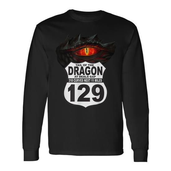 Motorcycle Highway 129 Tail The Dragon Deals Gap 318 Curves Long