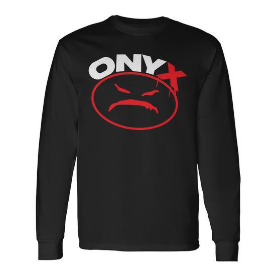 Onyx Hip Hop Vintage Art Men Women Long Sleeve T-Shirt T-shirt