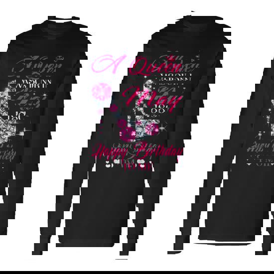 Queens Are Born In May 1980 T Shirt 39th Birthday Shirt Queens Are Born In May 1980 T Shirt 39th Birthday Shirt