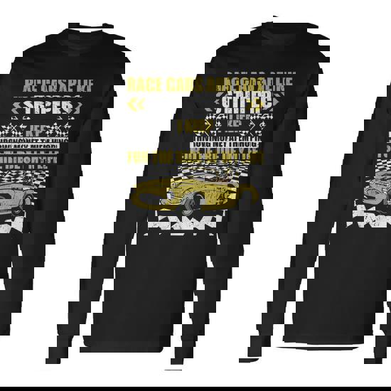 Mens Racecars Are Like Strippers Funny T-Shirt