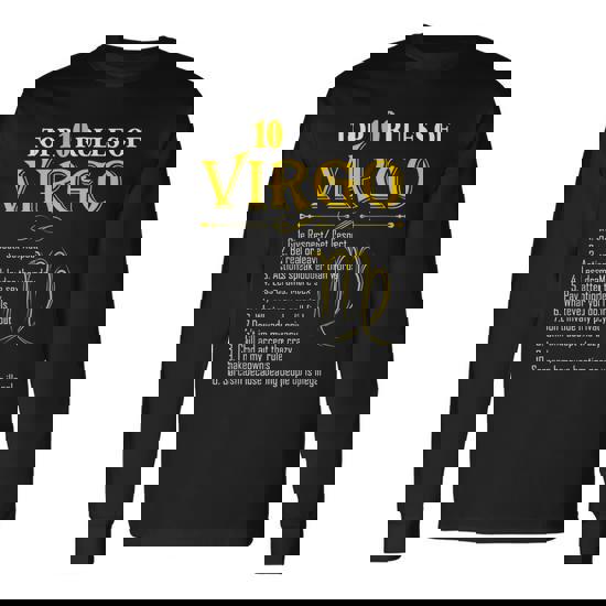 Birthday Gifts Idea Top 10 Rules Of Taurus Zodiac T-Shirt