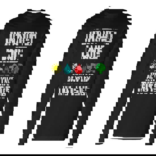 Trust Issues: Untapped Lands - Funny Magic Geek Tcg Shirt Trust Issues: Untapped Lands - Funny Magic Geek Tcg Shirt