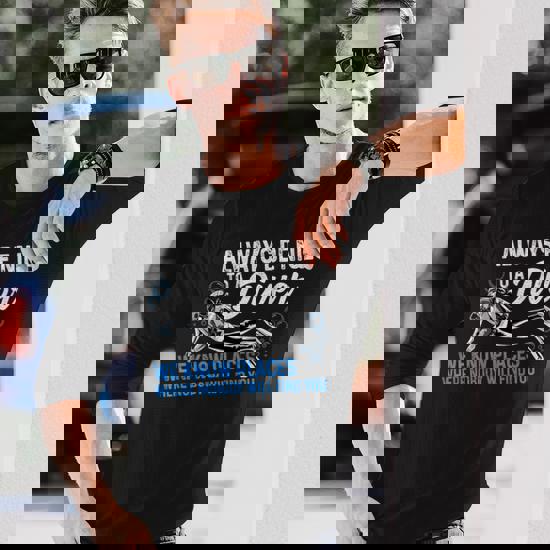 s For Men Scuba Diving OW Shark Diver New Mens Funny Novelty Top