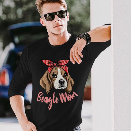 Beagle Dog Mom Beagles Dog Lover 93 Beagles Long Sleeve T-Shirt 